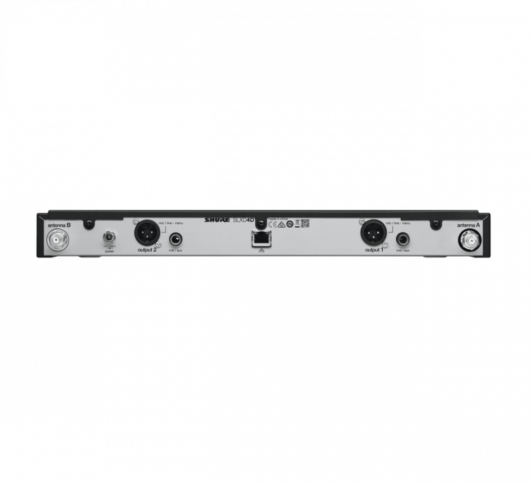Hlavní obrázek Samostatné přijímače k bezdrátovým systémům SHURE SLXD4DE-L56