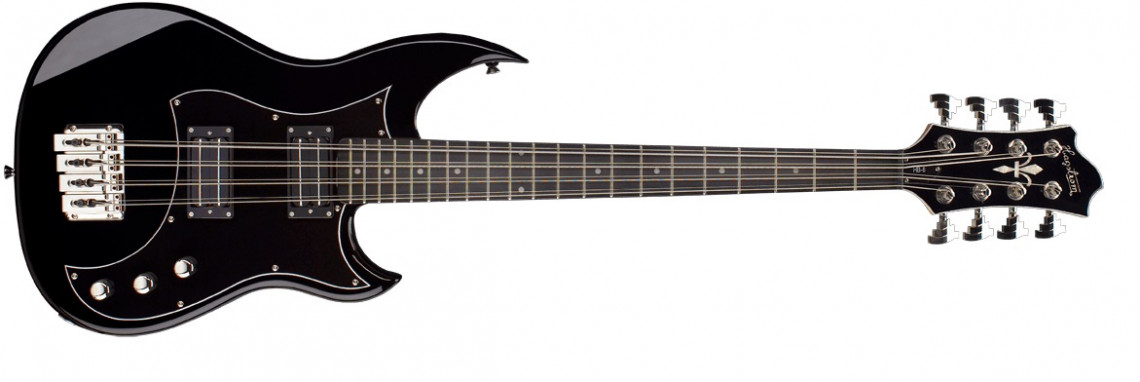 Hlavní obrázek 8strunné a další HAGSTROM HB-8 Black