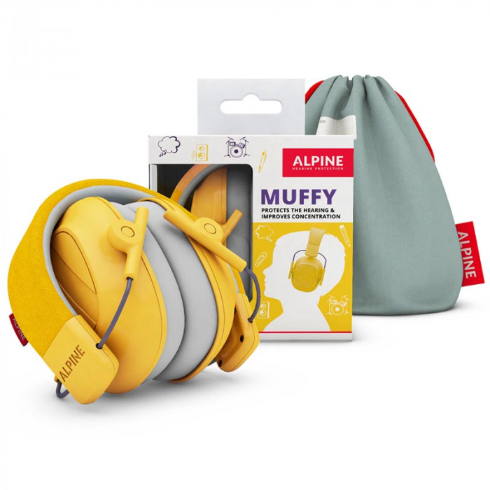Hlavní obrázek Ochrana sluchu ALPINE Muffy Yellow