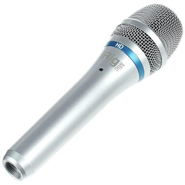Hlavní obrázek Kondenzátorové pódiové vokální mikrofony IK MULTIMEDIA iRig Mic HD - Silver