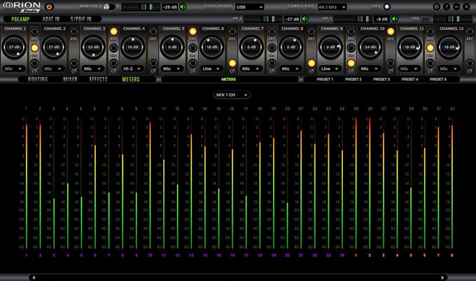 Hlavní obrázek Thunderbolt zvukové karty ANTELOPE AUDIO Orion Studio