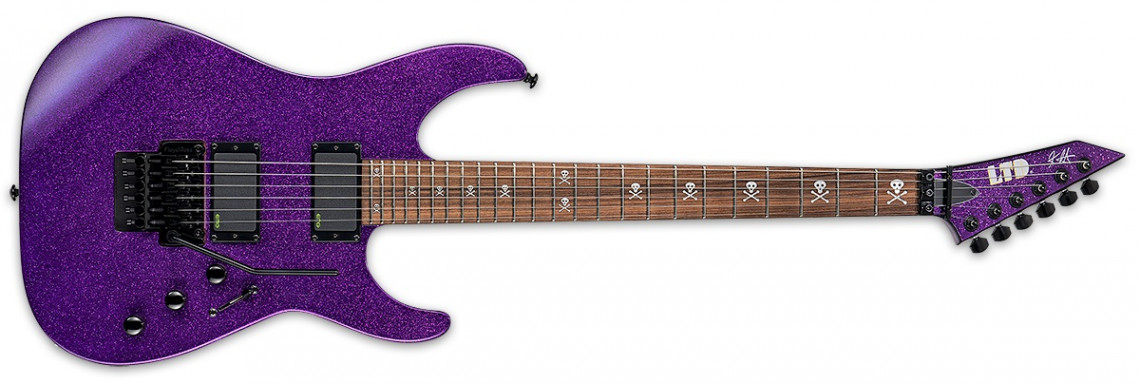 Hlavní obrázek Superstrat LTD-ESP KH-602 Purple Sparkle
