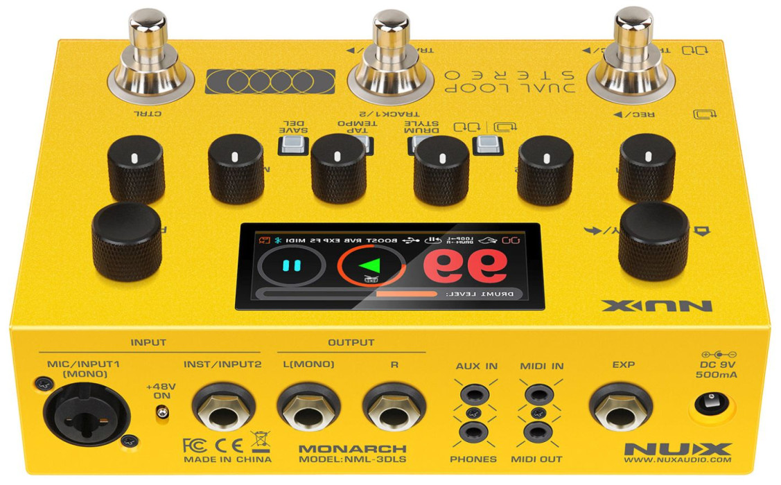 Hlavní obrázek Looper NUX Dual Loop Stereo