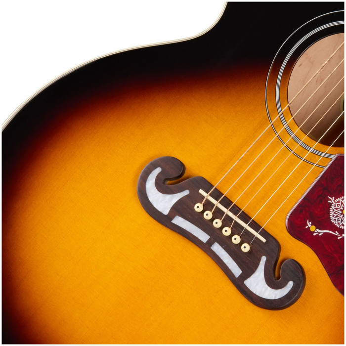 Hlavní obrázek Jumbo EPIPHONE J-200 Studio EC - Vintage Sunburst