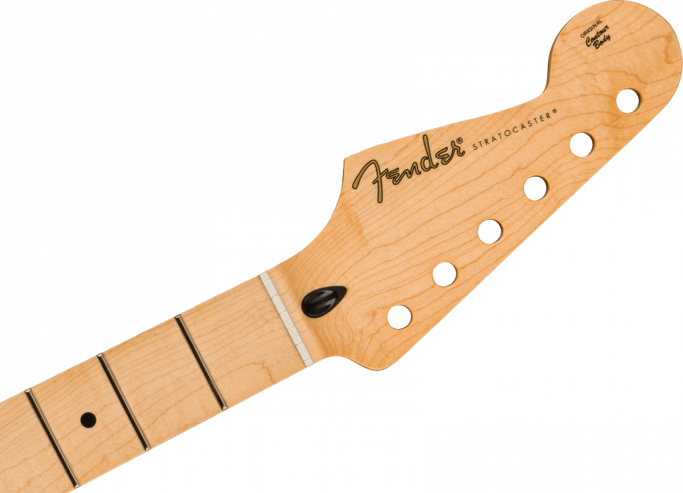 Hlavní obrázek Náhradní díly FENDER Player Series Stratocaster Reverse Headstock Neck, 22 Medium Jumbo Frets, Maple, 9.5”, Modern ”C”
