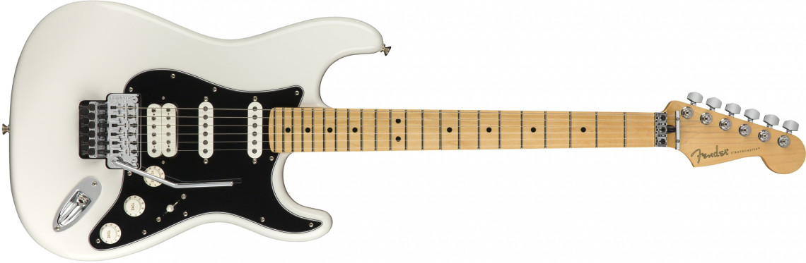 Levně Fender Player Stratocaster FR HSS Polar White Maple