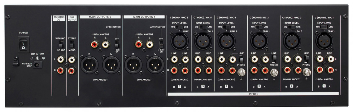 Hlavní obrázek Rackové, zónové a automatické mixážní pulty TASCAM MZ-372