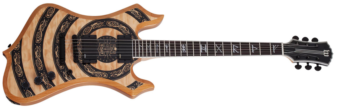 Hlavní obrázek Hard&heavy SCHECTER Wylde Audio Nomad Norse Dragon - RawTop