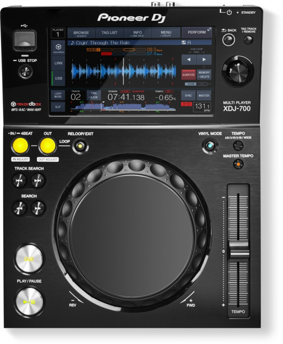 Hlavní obrázek Profesionální CD/DVD/USB/SD/MC přehrávače PIONEER DJ XDJ-700