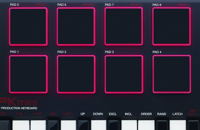 Hlavní obrázek MIDI keyboardy AKAI MPK 2 Mini