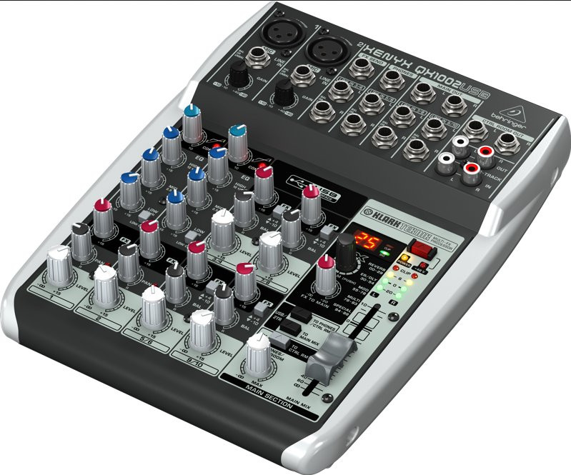 Hlavní obrázek Mixážní pulty s efektem BEHRINGER XENYX QX1002USB