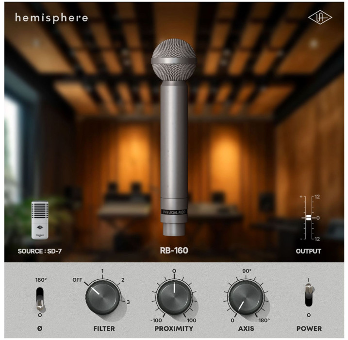 Hlavní obrázek Dynamické nástrojové mikrofony UNIVERSAL AUDIO SD-7