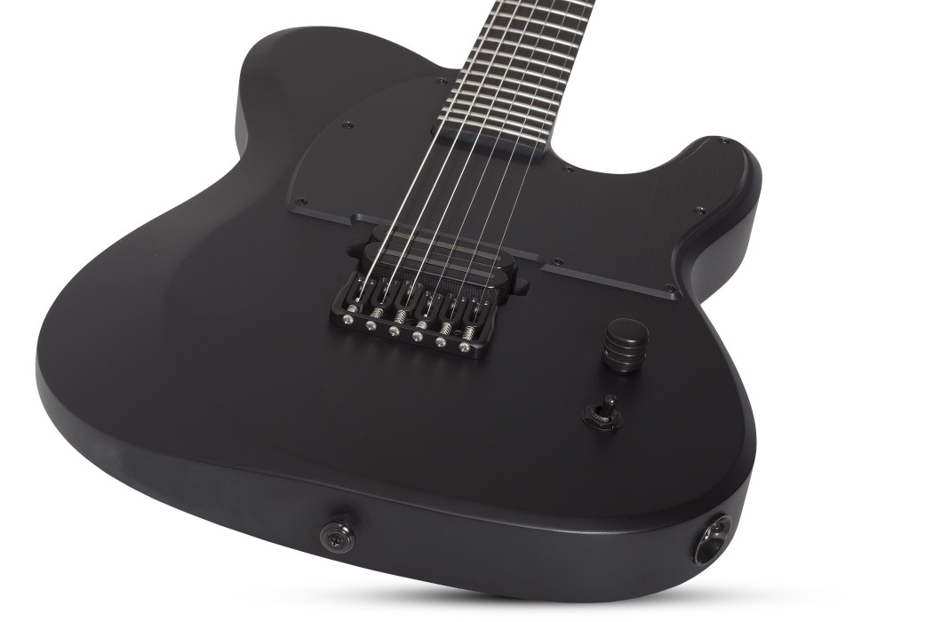 Hlavní obrázek Elektrické kytary SCHECTER PT Black Ops - Satin Black Open Pore