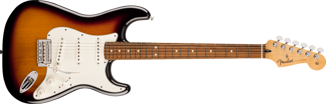 Levně Fender Player Stratocaster Pau Ferro Fingerboard - Anniversary 2-Color Sunburst