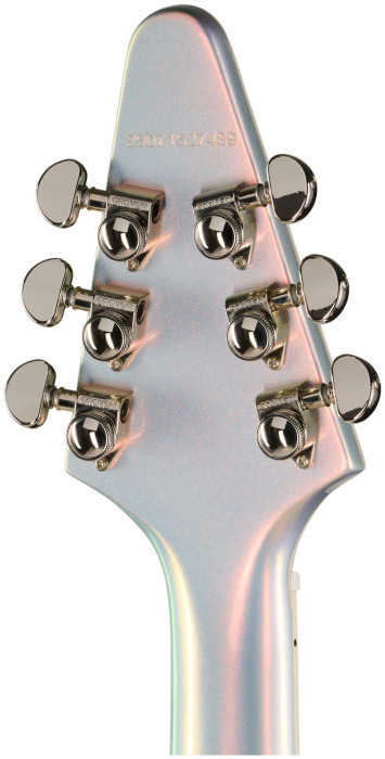 Hlavní obrázek Hard&heavy EPIPHONE Futura Flying V Custom - Quicksilver Shift