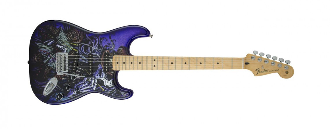 Hlavní obrázek ST - modely FENDER Special Edition David Lozeau Standard Stratocaster VooDoo Maple