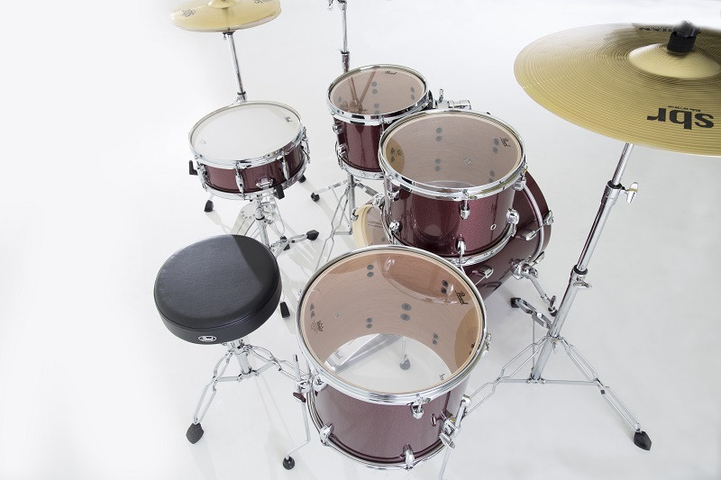 Hlavní obrázek 22“; 10“, 12“; 16“ PEARL EXX725SBR/C704 Export EXX - Black Cherry Glitter