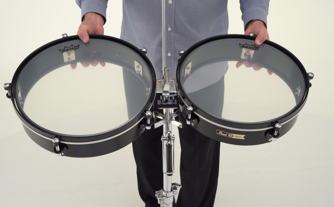 Hlavní obrázek Perkuse PEARL PTTM-1415 Travel Timbales