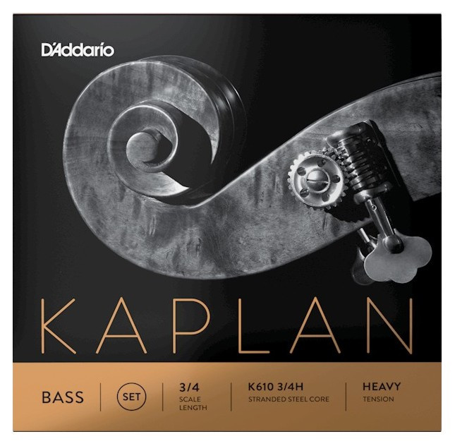 Hlavní obrázek Struny D´ADDARIO - BOWED K610 3/4H Kaplan Bass String Set - Heavy