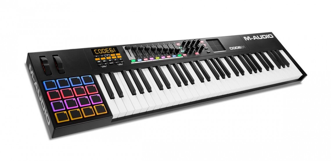 Hlavní obrázek MIDI keyboardy M-AUDIO CODE 61 Black