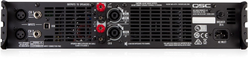 Hlavní obrázek Dvoukanálové zesilovače QSC GXD8