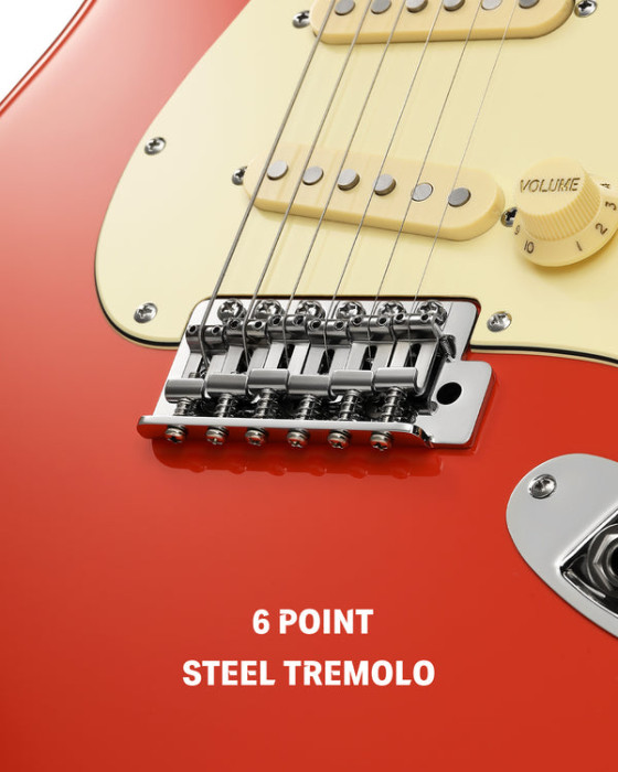 Hlavní obrázek Elektrické kytary DONNER DST-600 - Black