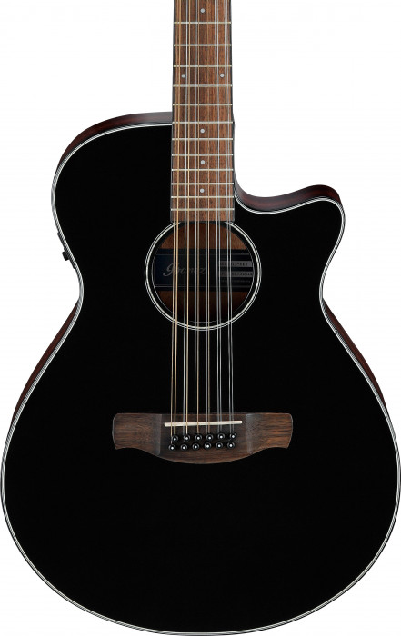 Hlavní obrázek Dvanáctistrunné IBANEZ AEG5012-BKH AEG Series - Black High Gloss