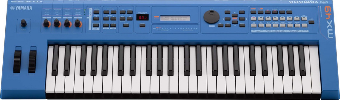 Hlavní obrázek Syntezátory, varhany, virtuální nástroje YAMAHA MX49 BU Version 2