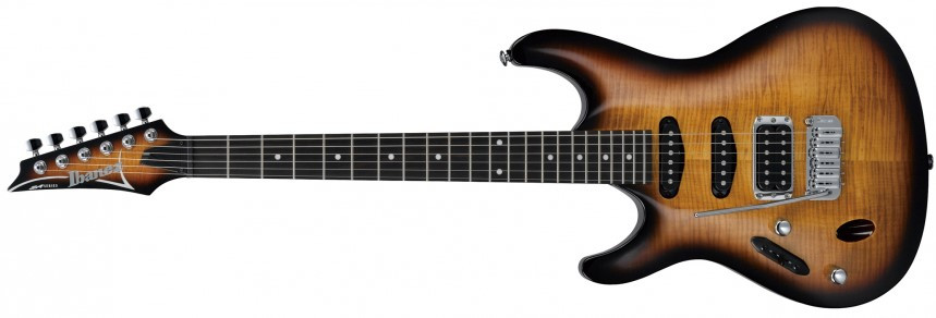 Hlavní obrázek Levoruké IBANEZ SA160FML BBT, Rosewood Fingerboard - Brown Burst - Levoruká