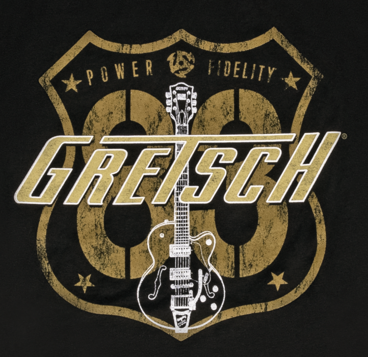 Hlavní obrázek Oblečení a dárkové předměty GRETSCH Route 83 T-Shirt, Black, S