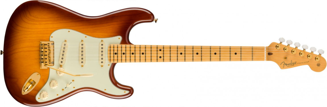 Hlavní obrázek ST - modely FENDER 75th Anniversary Commemorative Stratocaster 2-Color Bourbon Burst Maple