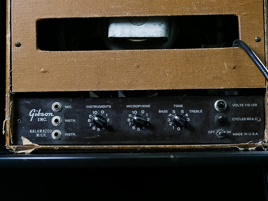 Hlavní obrázek Kytarové a baskytarové aparatury Gibson BR-4 (r. 1946) USA