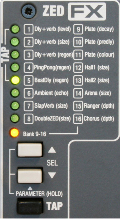 Hlavní obrázek Mixážní pulty s efektem ALLEN HEATH ZED12FX
