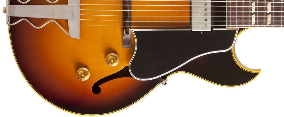Hlavní obrázek Semiakustické a jazzové GIBSON 1959 ES-175 VOS Vintage Burst Nickel Hardware