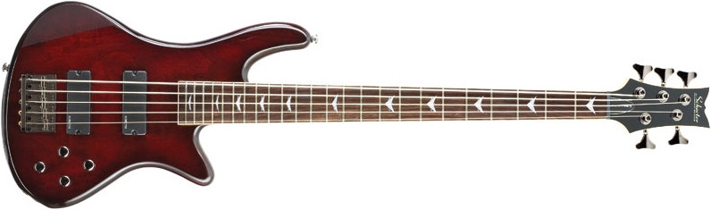 Hlavní obrázek 5strunné SCHECTER Stiletto Extreme 5, Rosewood Fingerboard - Black Cherry