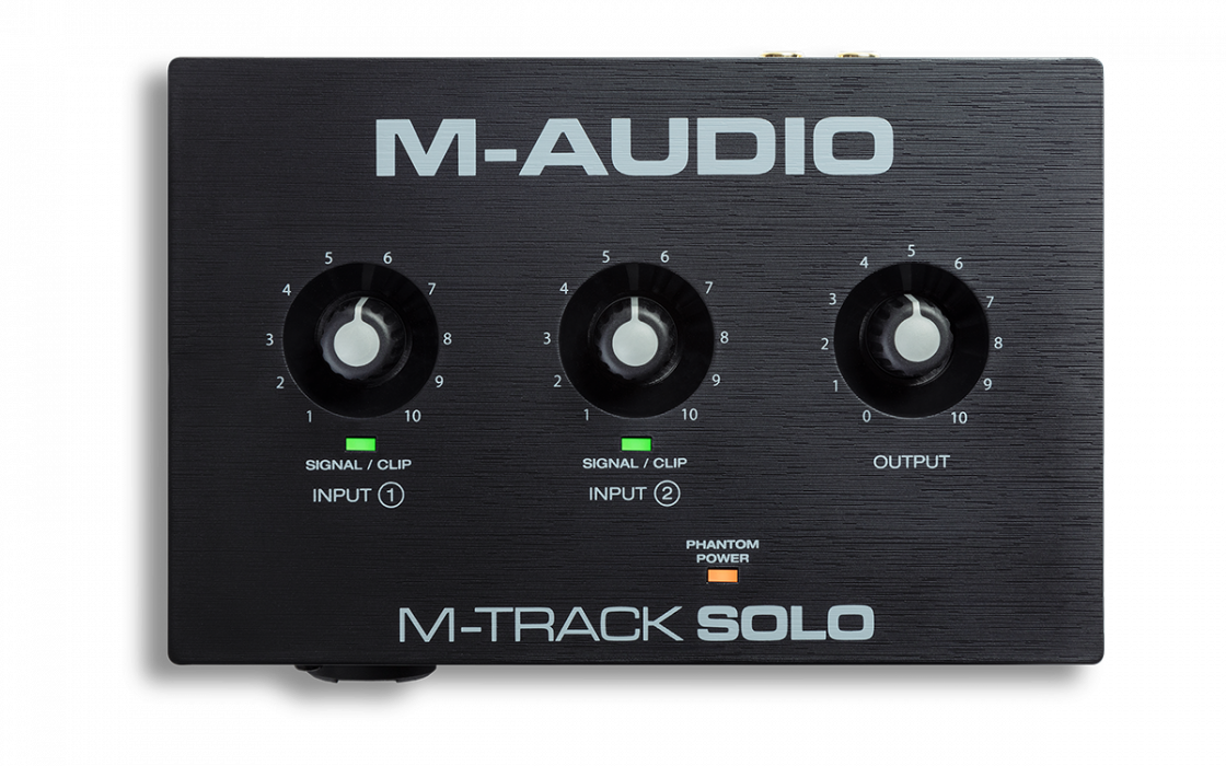 Hlavní obrázek USB zvukové karty M-AUDIO M-Track SOLO