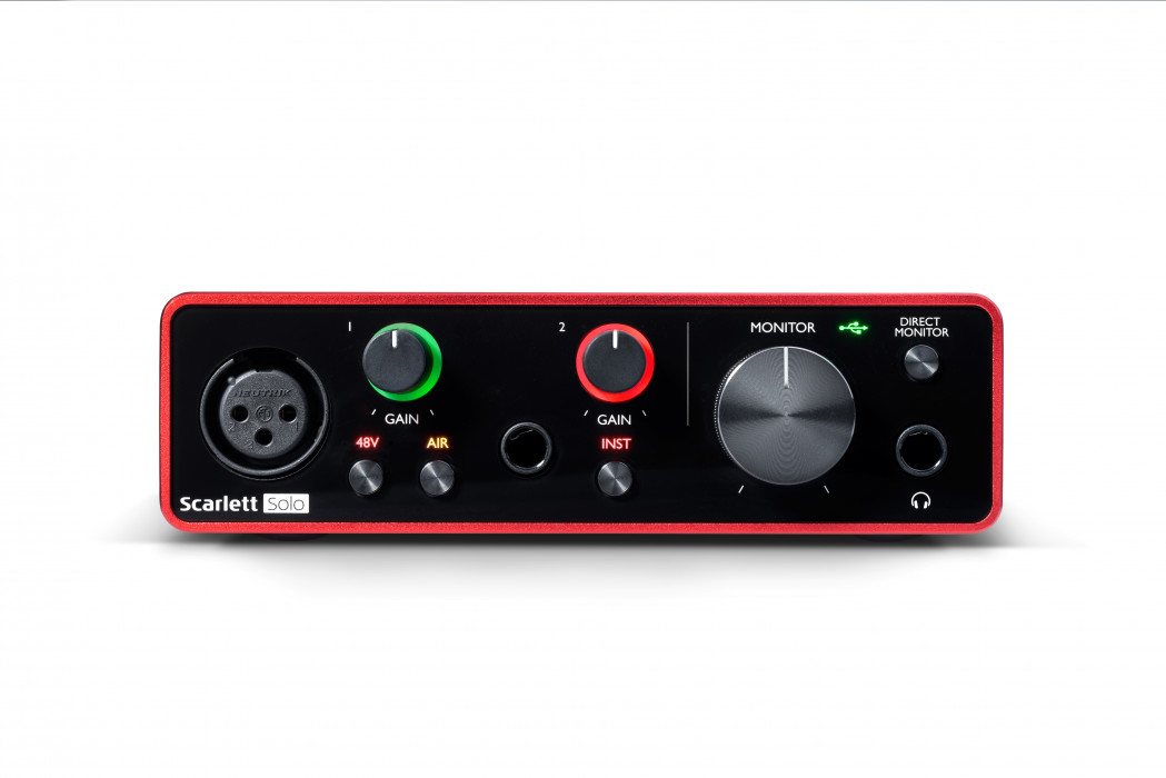 Hlavní obrázek USB zvukové karty FOCUSRITE Scarlett Solo 3rd Generation