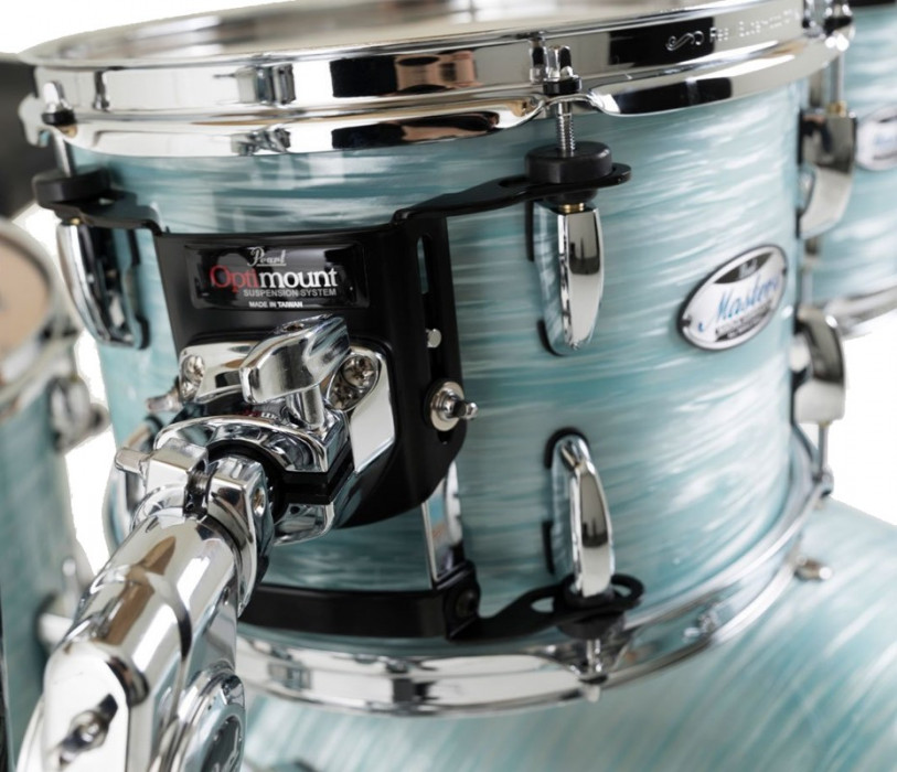 Hlavní obrázek 22“; 10“, 12“; 14“ PEARL MCT924XEFP/C414 Masters Maple Complete - Ice Blue Oyster Limited Edition