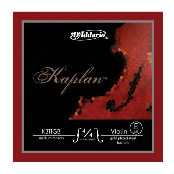 Hlavní obrázek Struny D´ADDARIO - BOWED Kaplan Violin K311GB 4/4M