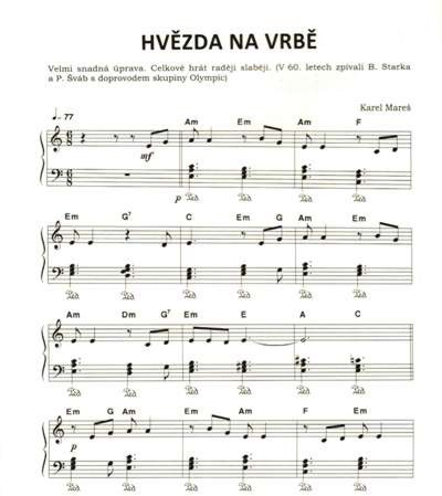 Hlavní obrázek Zpěvníky a učebnice PUBLIKACE Slavné melodie 2 v lehké úpravě pro klavír + CD - Jiří Ullmann