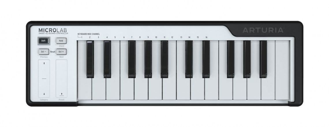 Hlavní obrázek MIDI keyboardy ARTURIA MicroLab - Black