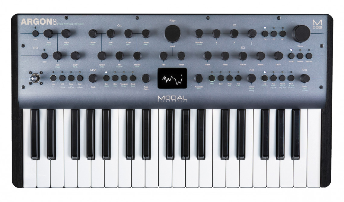 Hlavní obrázek Syntezátory, varhany, virtuální nástroje MODAL ELECTRONICS Argon8