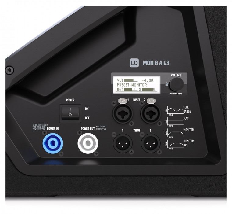 Hlavní obrázek Aktivní pódiové odposlechy LD SYSTEMS MON 8 A G3