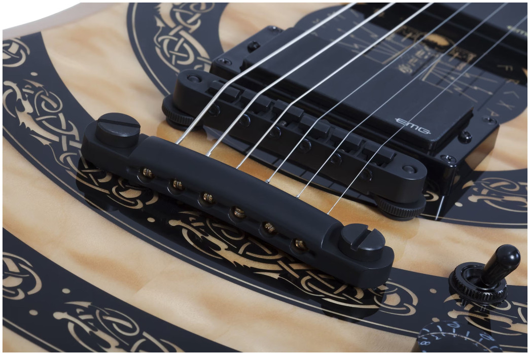 Hlavní obrázek Hard&heavy SCHECTER Wylde Audio Nomad Norse Dragon - RawTop