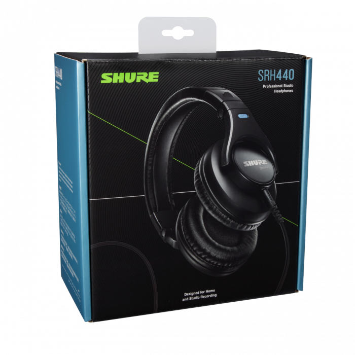 Hlavní obrázek Velká náhlavní sluchátka SHURE SRH 440