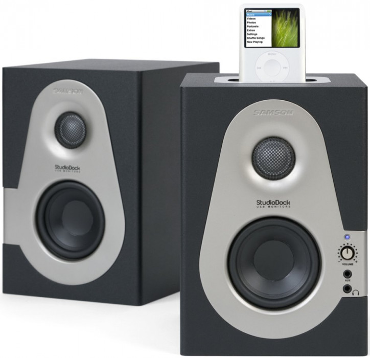 Hlavní obrázek Aktivní monitory s AES / SPDIF / USB digitálním vstupem SAMSON Studiodock 3i