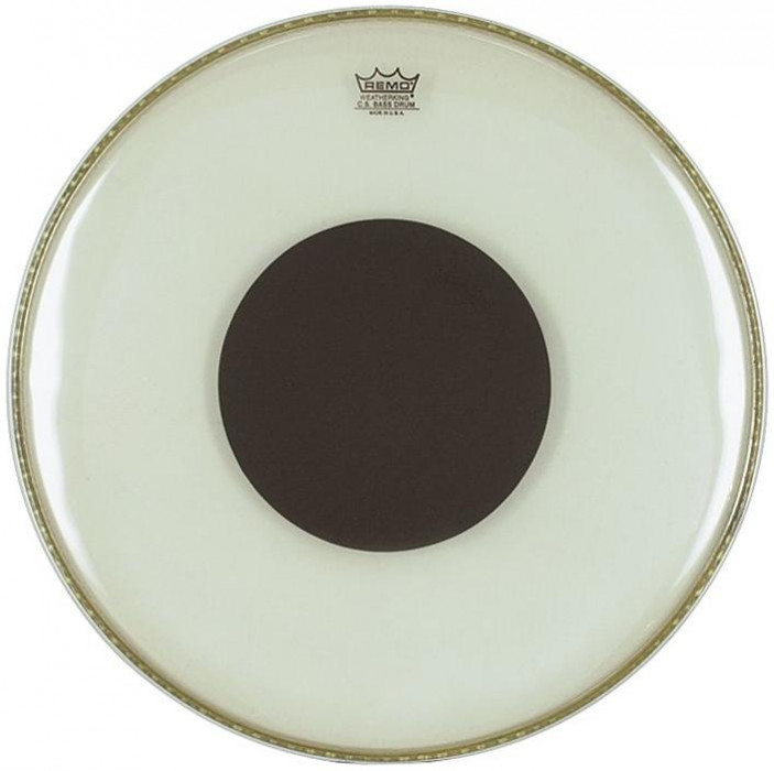 REMO Controlled Sound - Black Dot Clear 10"