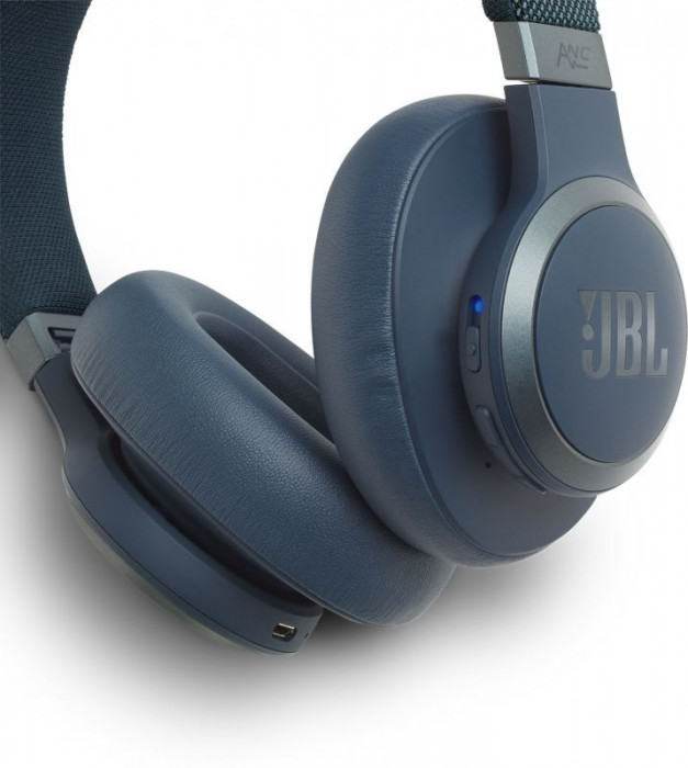Hlavní obrázek Bezdrátová na uši JBL Live650BTNC Blue