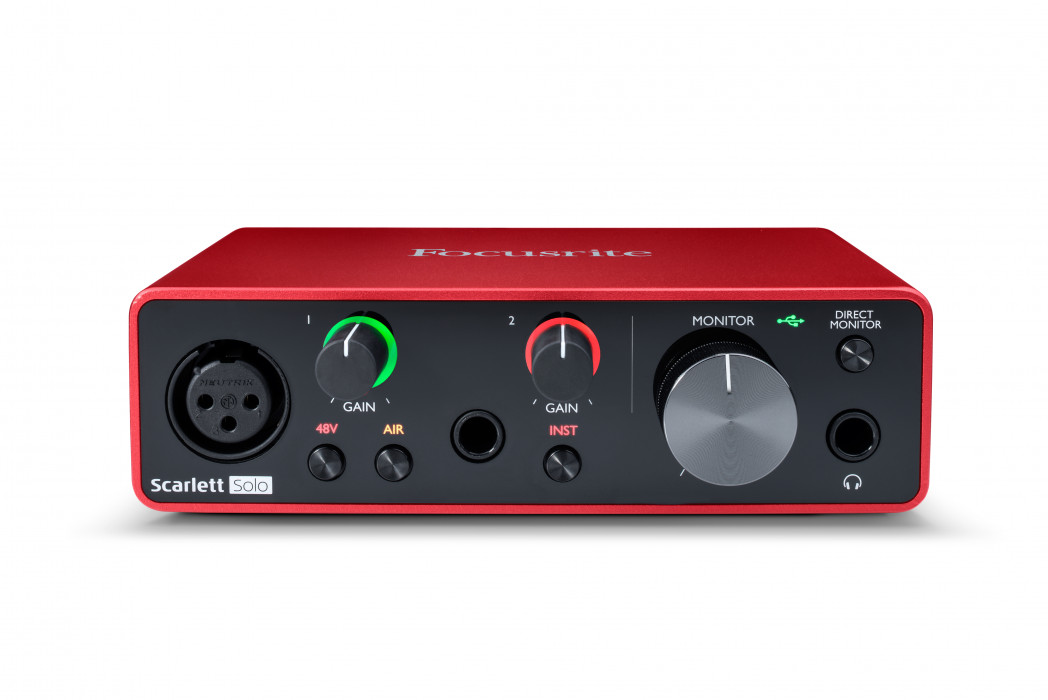 Hlavní obrázek USB zvukové karty FOCUSRITE Scarlett Solo 3rd Generation