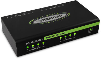 Hlavní obrázek MIDI převodníky M-AUDIO MIDISPORT 4x4 Anniversary Edition
